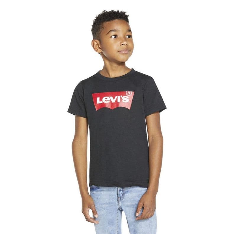 Polera Nino MC Batwing Negro Levis 7