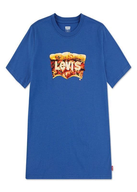 Polera Nino MC Graphic Azul Levis 10