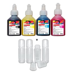 Pack 4 Tintas + 4 Botellas vacias para Epsn E/tank T504 L6171