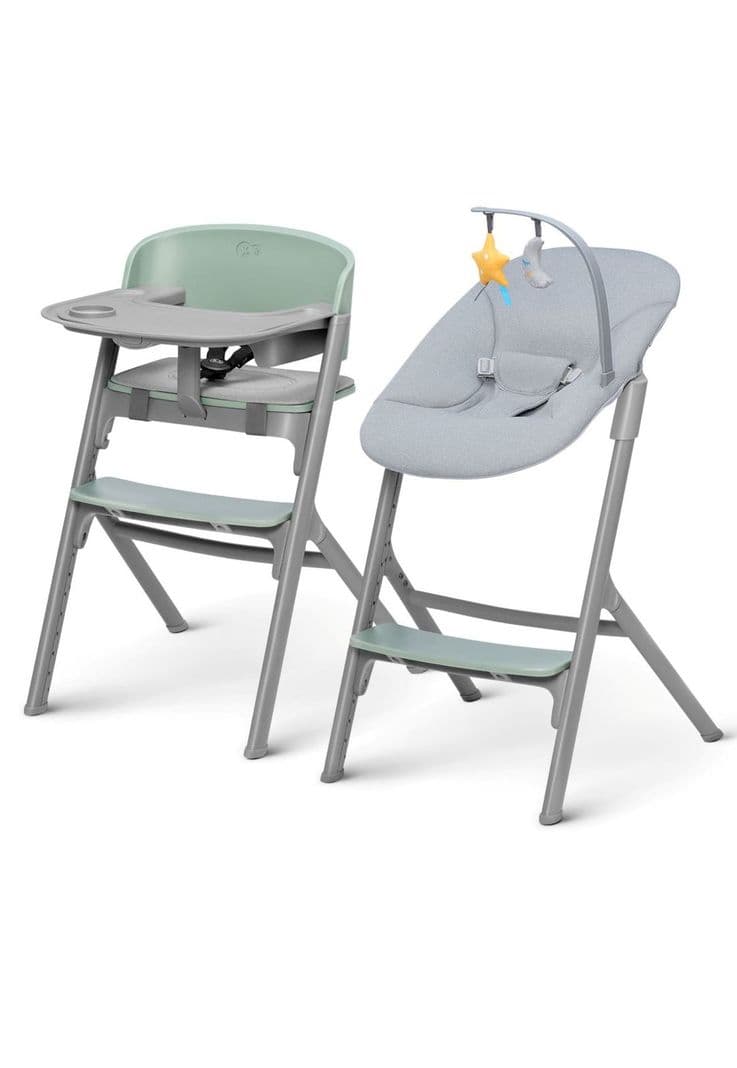 Silla de comer 4 en 1: LIVY + Calmee - Olive Verde