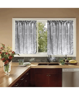 Cortinas Cocina Ramio Imitacion Estampada 140x125 cm