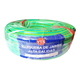 Manguera jardin flexible 1/2 pulgada 20 mts reforzada Verde