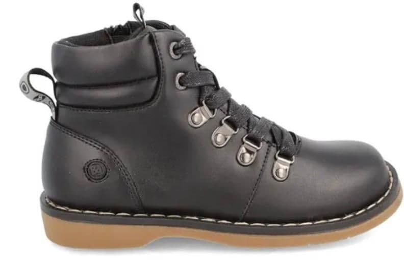 Botin Nina Negro antideslizante Bubblegummers 27
