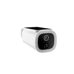 Camara Wi-Fi exterior Nexxt fija 2K con panel solar incluido Blanco