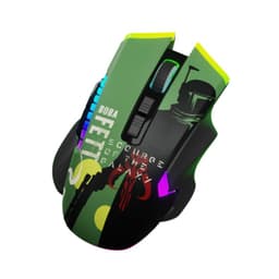 Mouse inalambrico Gladius Boba Fett Verde