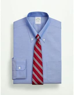 Camisa Brooks Brothers Hombre Ds Og Ni Sppt Pbd Slim Azul 16 35
