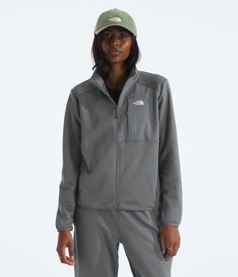 Chaqueta Tnf Performance Fleece Full Zip Jacket Mujer Gris S