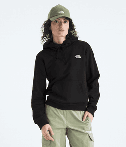 Poleron Evo Emb Hoodie Mujer Negro L