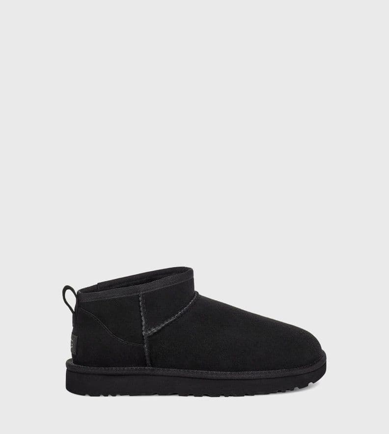 Bota UGG Mujer Classic Ultra Mini Negro 35