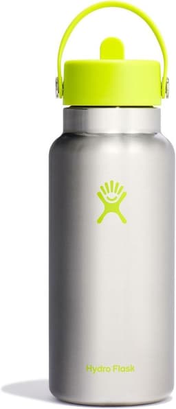 Botella Hydroflask Unisex Boca Ancha Y Bombilla 943Ml Verde