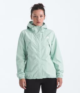 Chaqueta Impermeable Antora Mujer Celeste Azul L