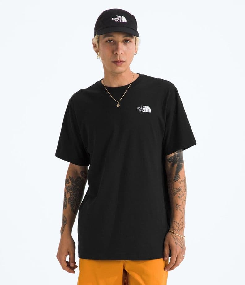 Polera Sunlit Summit Regular Hombre Negro XL