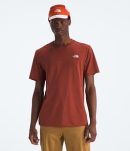 Polera Evolution Emb Short Sleeve Tee Hombre Rojo XL