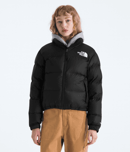 Chaqueta De Pluma 1996 Retro Nuptse Mujer Negro L