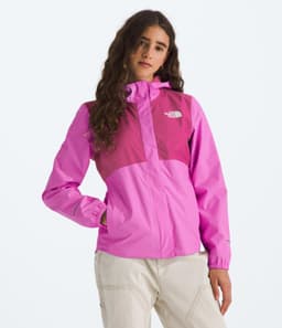 Chaqueta Impermeable Antora Nina Rosado XS