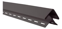 Esquinero Exterior Siding Pvc 50mm Antracita 3mts Dvp