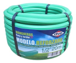 Manguera Pvc Reforzada 20mts 1/2 Pulgadas Dvp