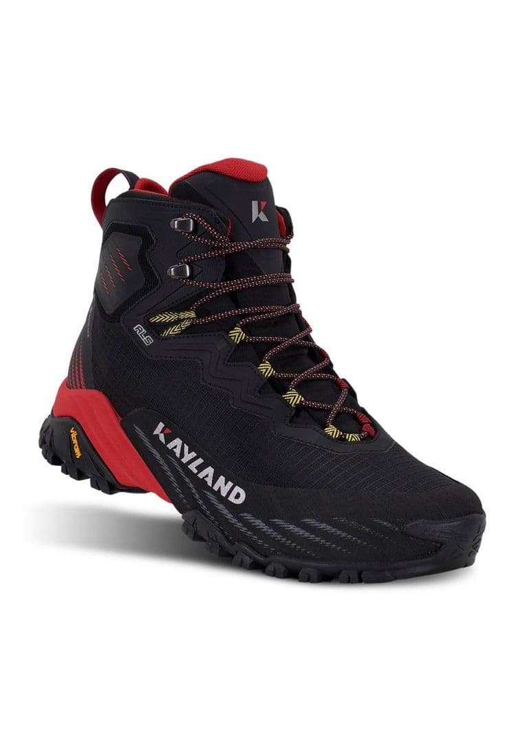 Botin Trekking Hombre Duke Evo GTX Negro Rojo Kayland 41
