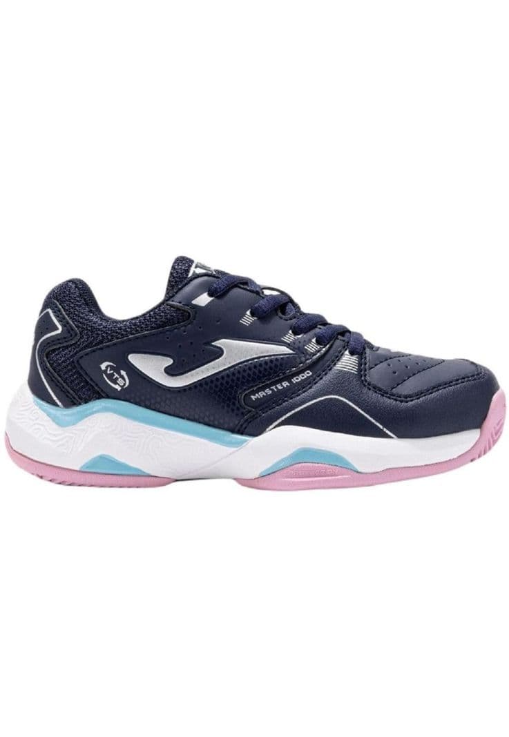 Zapatilla Padel Kids Master 1000 Azul Marino Rosa Joma 31