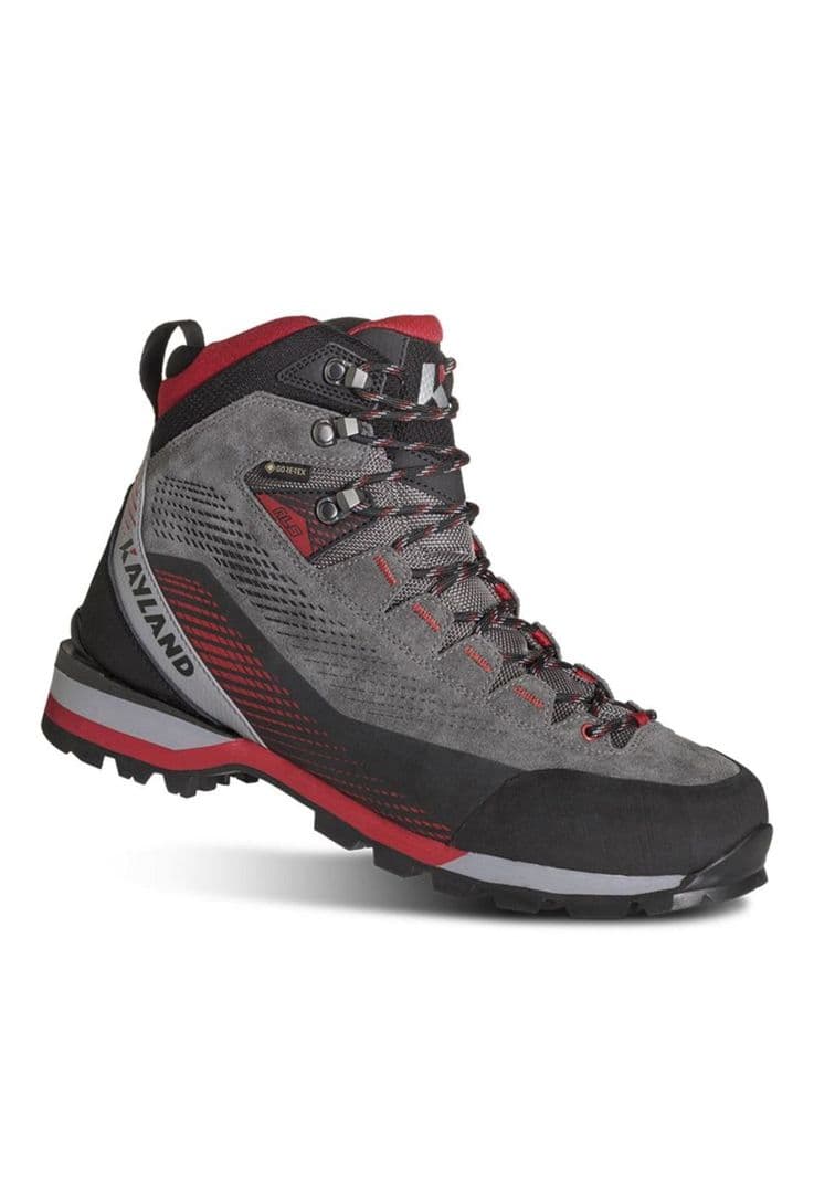 Botin Trekking Hombre Grand Tour Gris Rojo Kayland 42
