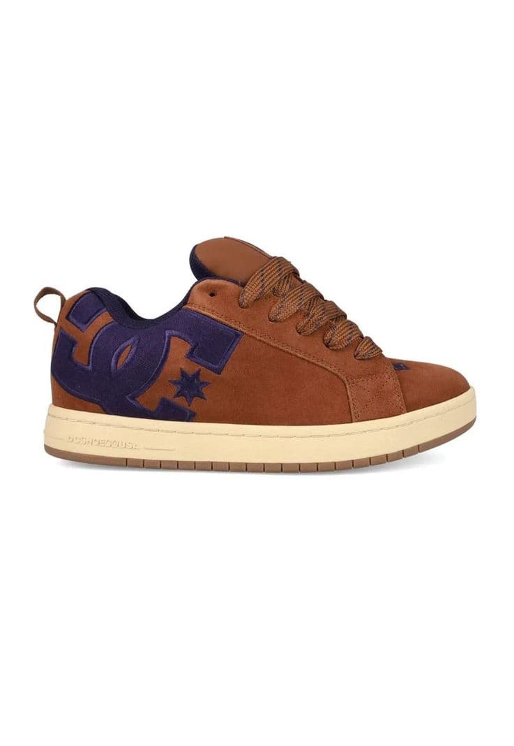 Zapatilla Hombre Court Graffik SE Cafe Azul DC 40