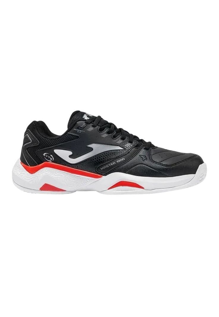 Zapatilla Padel Hombre Master 1000 Negro Rojo Joma 40