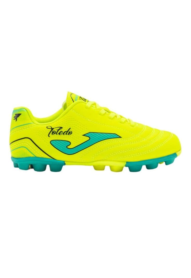 Zapatilla Futbol HG Kids Toledo Amarillo Fluor Joma 37