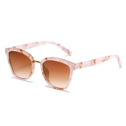 Lentes De Sol Shauna Sh210160 Ojo De Gato Mujer Uv Resina Rosado Nude