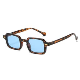 Lentes De Sol Shauna Sh228238 Rectangular Mujer Uv Resina Cafe Claro