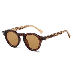 Lentes De Sol Sh511038 Redondo Unisex Vintage Tr90 Uv400 Redondo Cafe