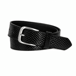 Cinturon Cuero Genuino Suculenta negro XS