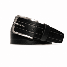 Cinturon Cuero Genuino Commo Negro M