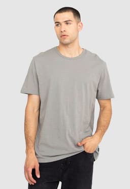 Polera Slub Cotton Gris Black Bubba XXL