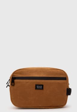 Neceser Soho Mustard Black Bubba Mostaza