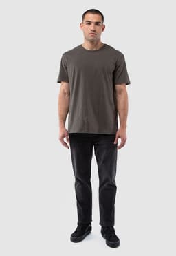 Polera Slub Cotton Militar Black Bubba Verde L