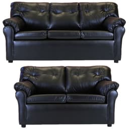 Living America 32 - Cuero Sintetico Pu Negro
