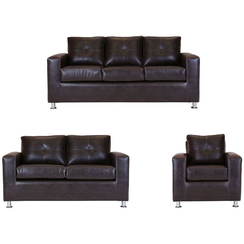 Living George 321 - Cuero Sintetico Pu Cafe