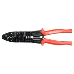 Alicate Pela Cables y Crimpeador Yato YT-2254 6en1 250mm Rojo