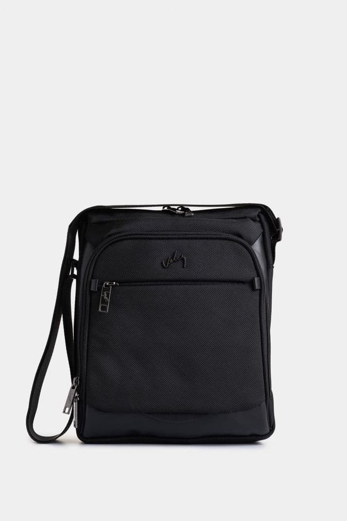 Velez Bolso Manos Libres Moon De Lona Negro