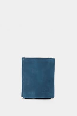 Velez Porta Documentos De Cuero Tecnologico Azul Oscuro