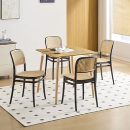 Comedor Praga Duna 4 Sillas Cafe
