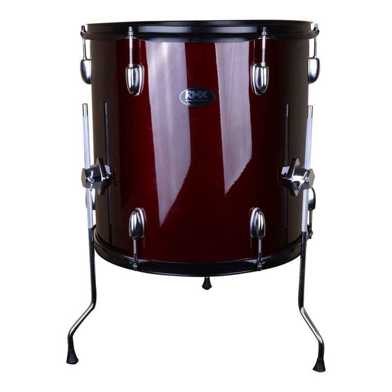 TIMBAL DE PIE 16X16 ROJO OSCURO MOD.BBCH-16CJ RMX