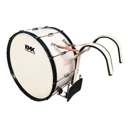 BOMBO DE BANDA 26X14 CON ARNES MBS2614SLA RMX Blanco