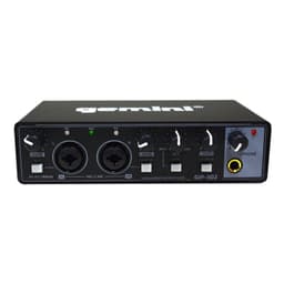 INTERFAZ DE AUDIO PRE AMPLIFICADO 2 CANALES-USB C/PHANTOM GEMINI