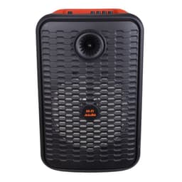 PARLANTE PORTATIL BLUETOOTH MP3 FM LED MICS BESTAMERICA PS 12250 Negro