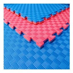 TATAMI 1MT*1MT 25MM ROJO/AZUL CW-11CH-2