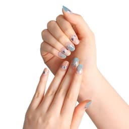 Unas Sticker Efecto Gel Tiolla Vacation Flower