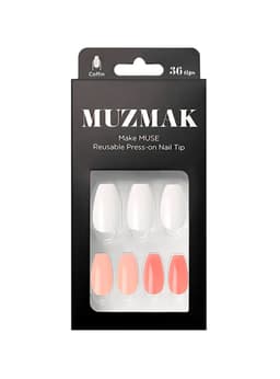 MUZMAK - Unas Press On Yoghurt Syrup Coffin 36 U.