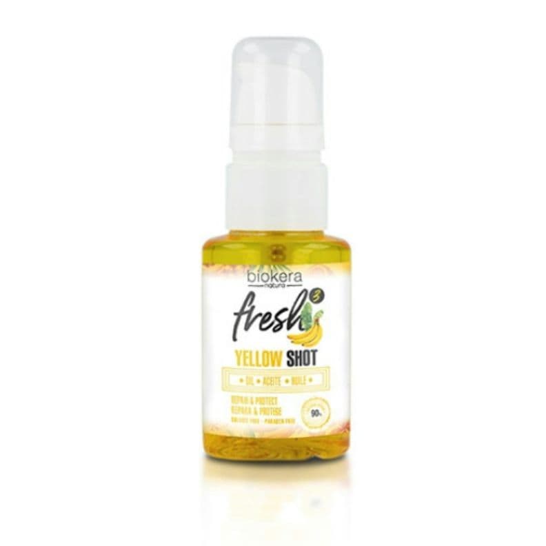 Salerm Biokera Fresh Yellow Shot Aceite Capilar Reparador 75ml