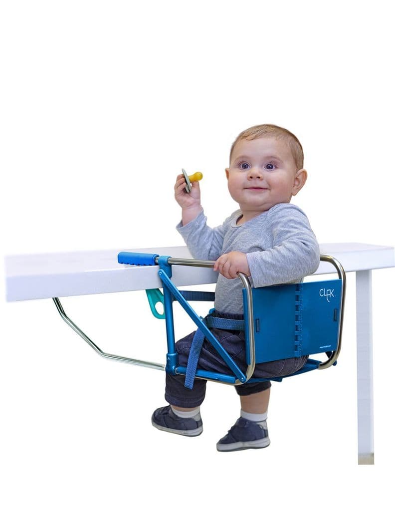 Silla de Comer para Bebe Clak Azul